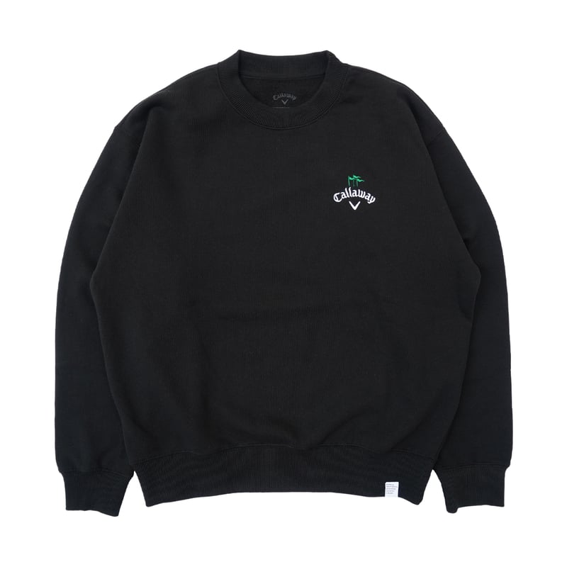 Callaway + CLUBHAUS Crewneck Sweat - Black | CL
