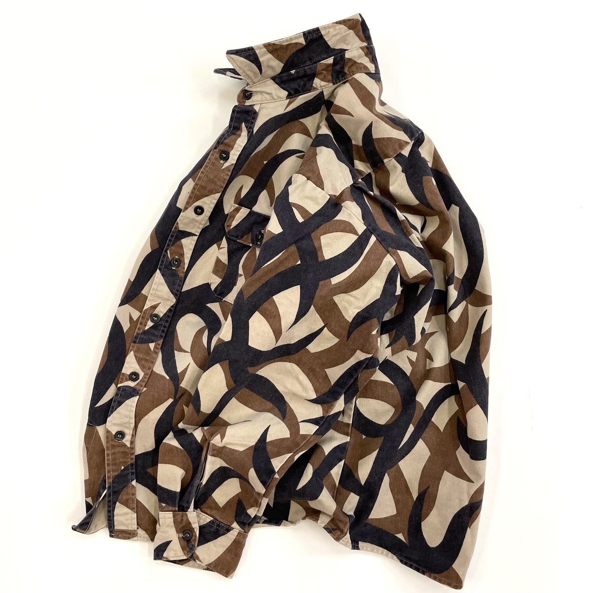90's ASAT Tribal Camouflage Shirt | Daniel
