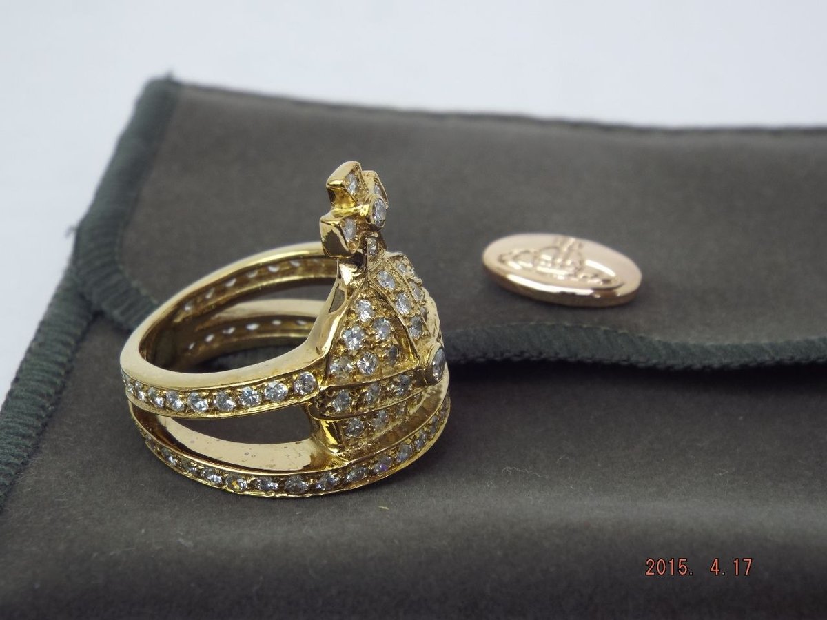 ヴィヴィアンウエストウッド オーブリング ゴールド | グレースワールド