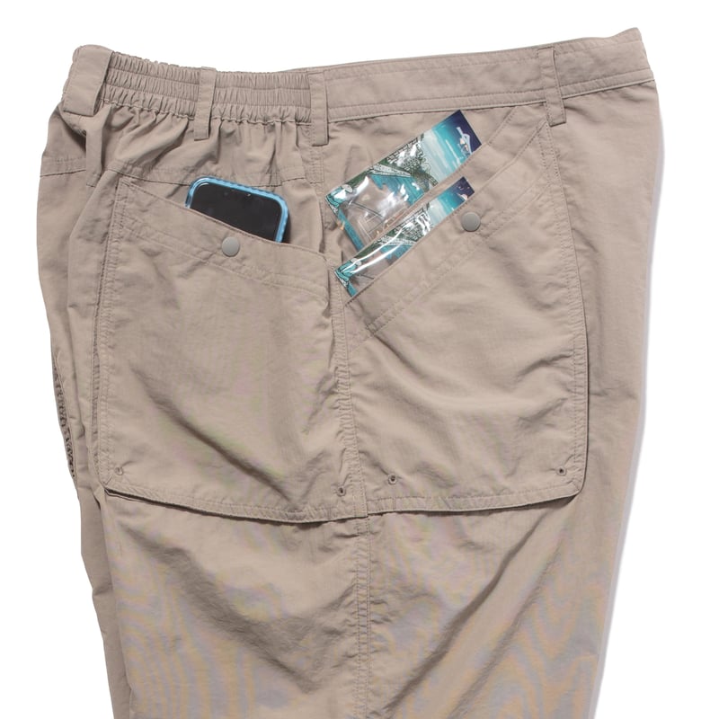 LOGO VENTILATION PANTS GREEN | Chaos Fishing Club