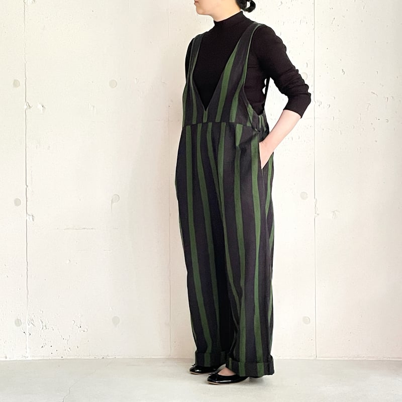 YAMMA ツーウェイジャンプスーツ/会津木綿 | zakkayaline