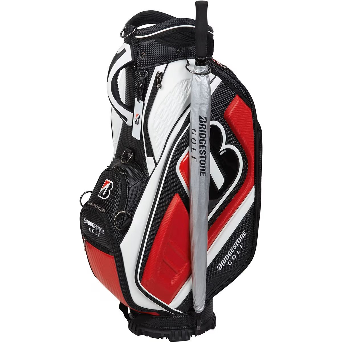 BRIDGESTONEゴルフ ツアーレプリカキャディバッグ コーポレートカラー