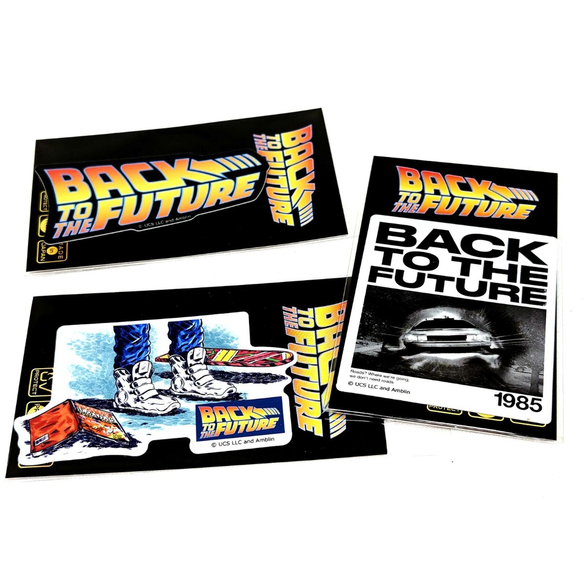 バックトゥーザフューチャーのダイカットステッカー | sweetfish