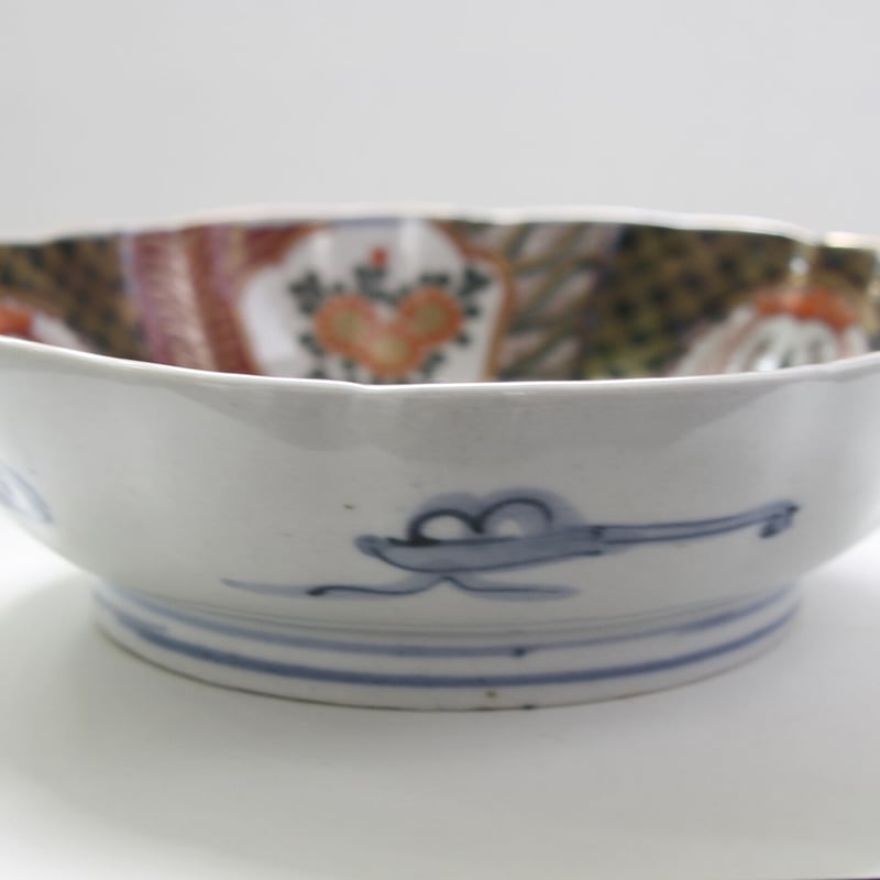 P-157 古伊万里 KOIMARI 染錦 柘榴文 膾皿 5客セット | imarimaru