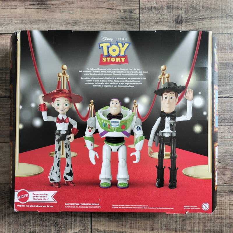 トイストーリー30周年 ハリウッド・スター 7インチ アクション