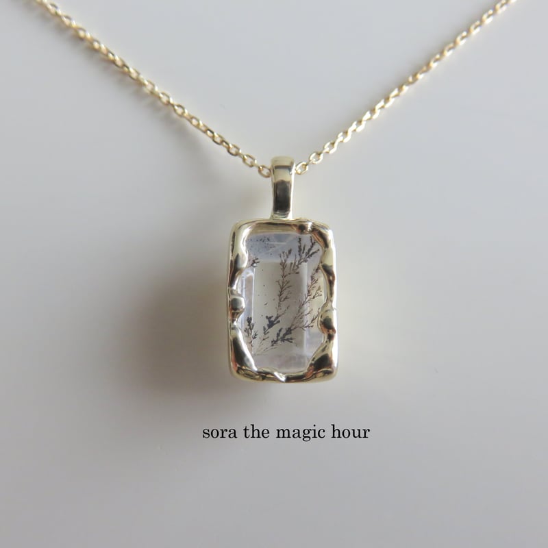 デンドリティッククオーツ K18ネックレス 【受注生産】 | sora the