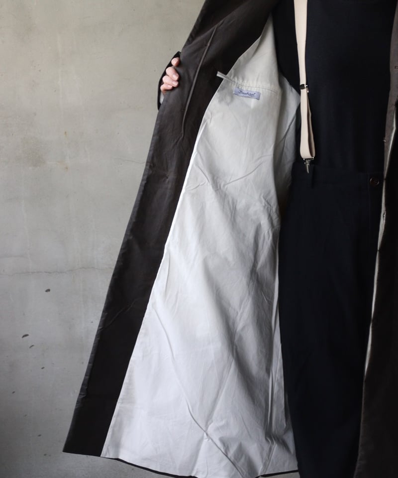 Bergfabel バーグファベル / LONG COAT WITH HOODコート / B