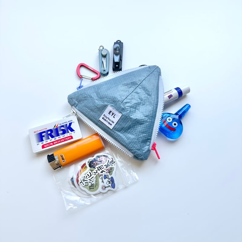 EYL Triple Pocket Pouch【S】Sax Blue | EYL Online