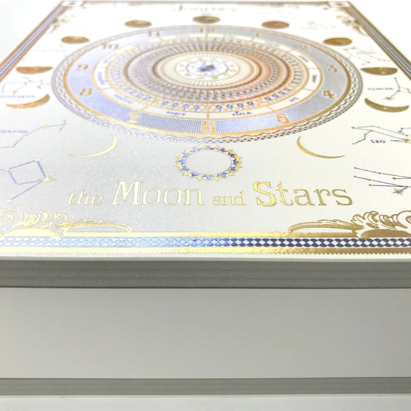 完全受注生産 】 『 魔導書 月読時計2 - ポーラライト箔使用 - 』 1冊