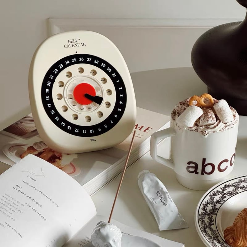 レトロ ダイヤル 卓上 万年 カレンダー | 70PARK
