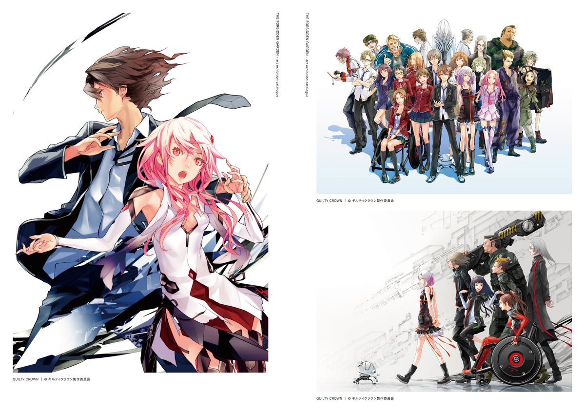 ギルティクラウン 楪いのり INORI 画集 redjuice EGOIST ギルティ