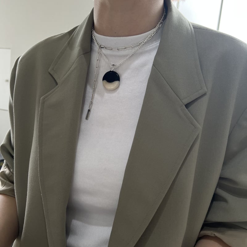 hug cable chain necklace / silver925 | yurikaak