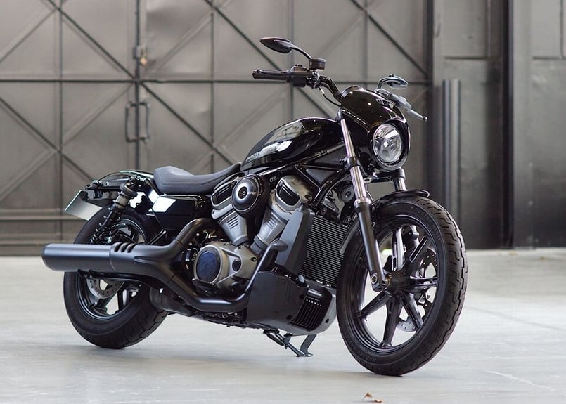 スポーツスターS、ナイトスター専用 ミラーホルダー MH-01 | custom