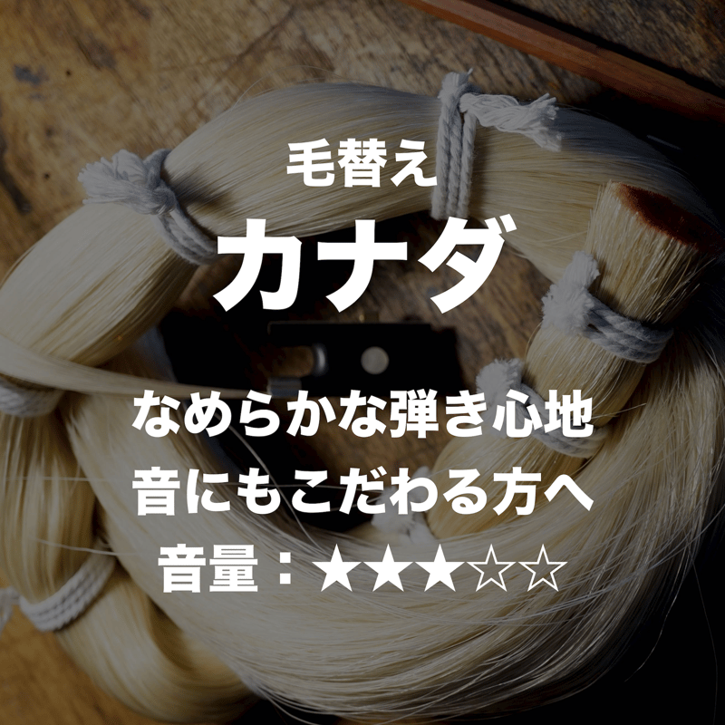 チェロ弓】宅配 毛替え カナダ | 文京楽器オンラインストア