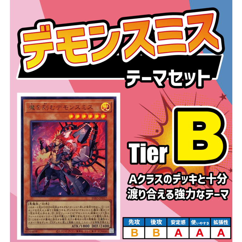 ◇遊戯王OCG デモンスミス デッキ・メインパーツセット(2024年10月更新