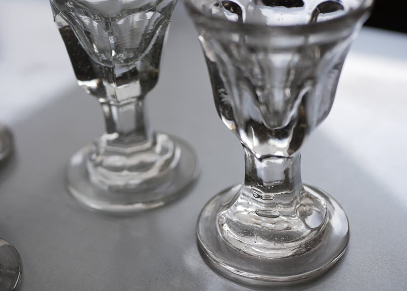 トロンプルイユ リキュールグラス フランスアンティーク アンティーク