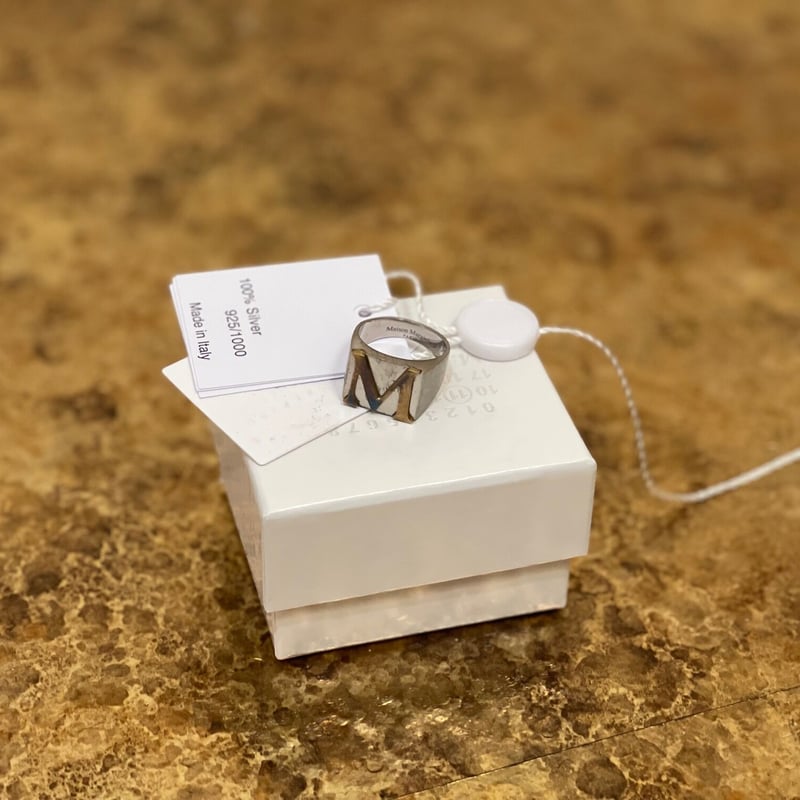 新品 maison margiela 2020aw signet ring 15号 | req