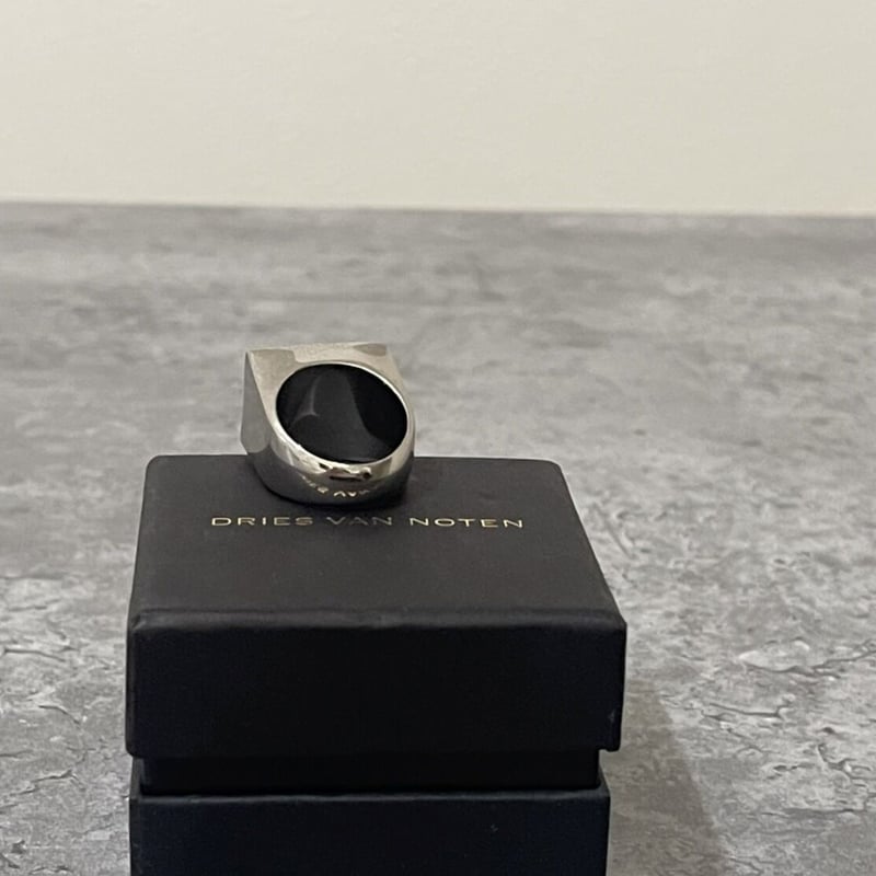 新品 dries van noten silver ring | requality