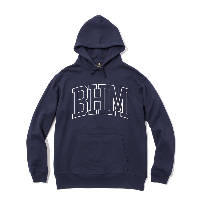 BHMカレッジパーカー／インディゴ | BLOCKHEAD MOTORS