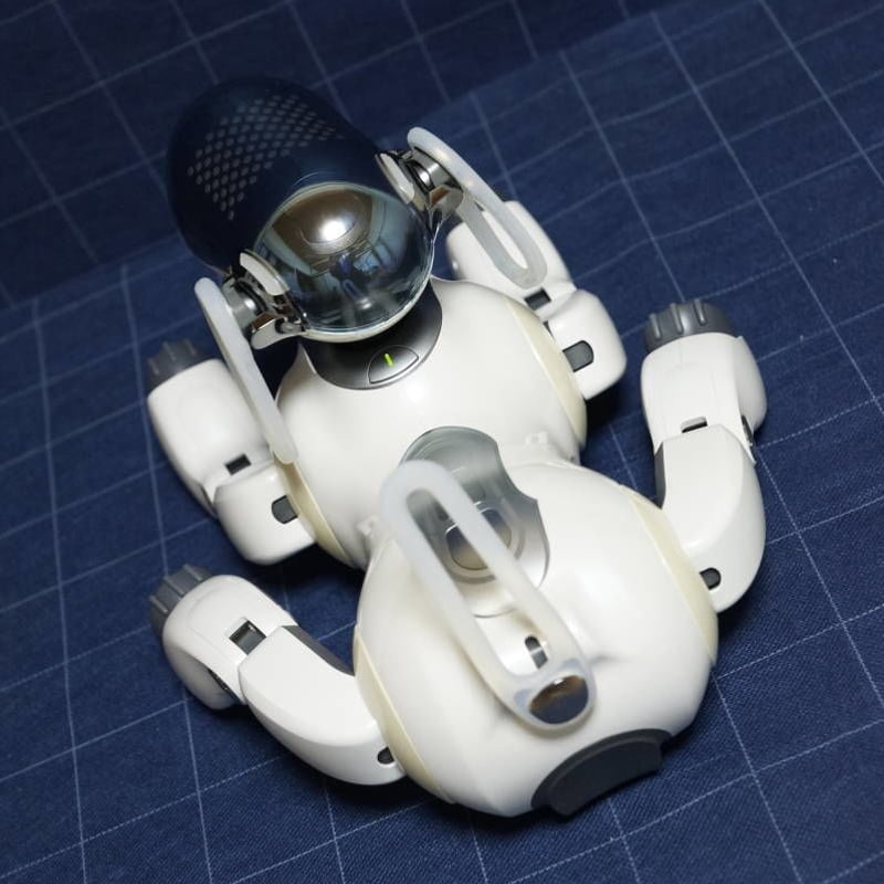 バッテリー交換済み]SONY アイボ AIBO ERS-7 パールホワイト マインド2