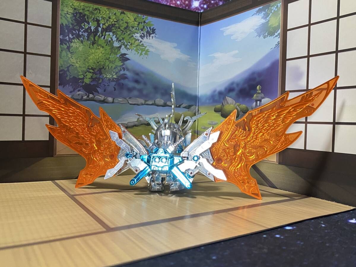 SDガンダム BB戦士 ゴッドマル限定版[號斗丸結晶輝羅鋼天空鳳凰翼形態