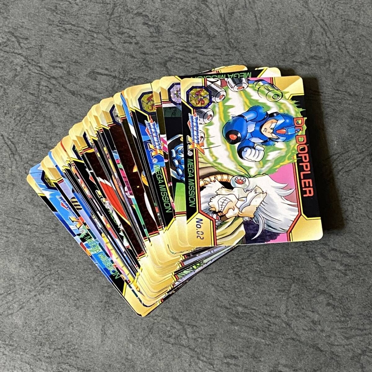 箱出し品]ロックマンXメガミッション Part1 カードダス 全42種