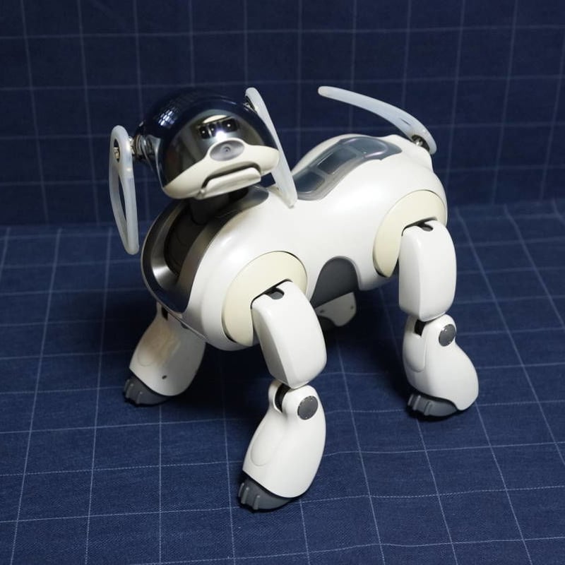 バッテリー交換済み]SONY アイボ AIBO ERS-7 パールホワイト マインド2