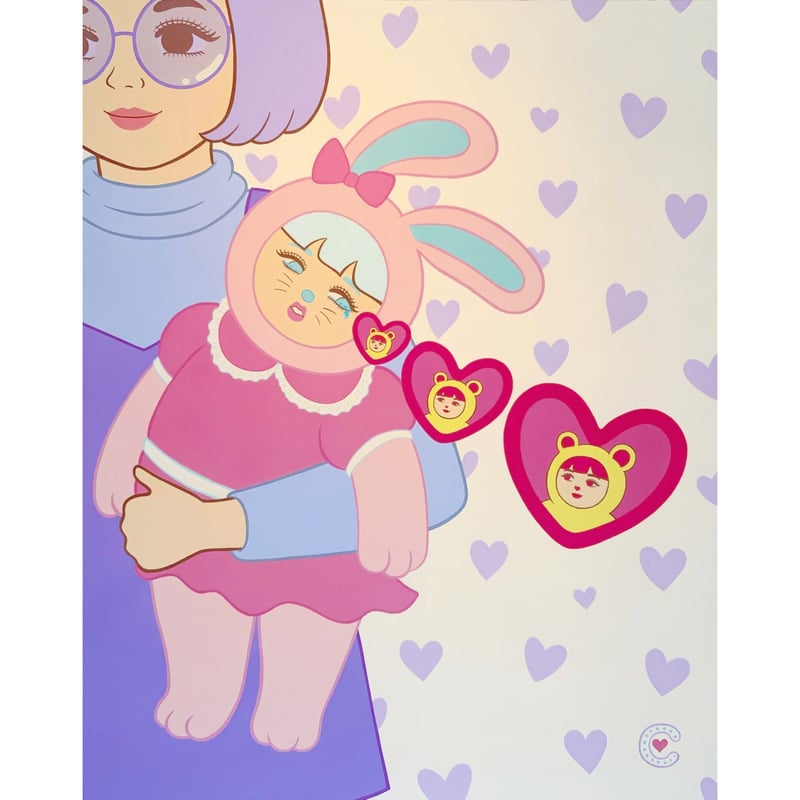 竹井千佳「I miss you」/ 原画 chika takei | SPACE YUI on