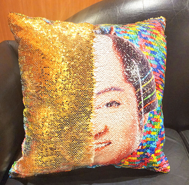 カバーのみ】マツケン スパンコールクッションカバー | TOKUMA JAPAN STORE