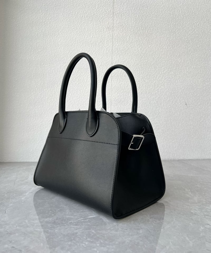 2025【予約販売】サイドベルトPUレザーミニボストンバッグ#ホワイト