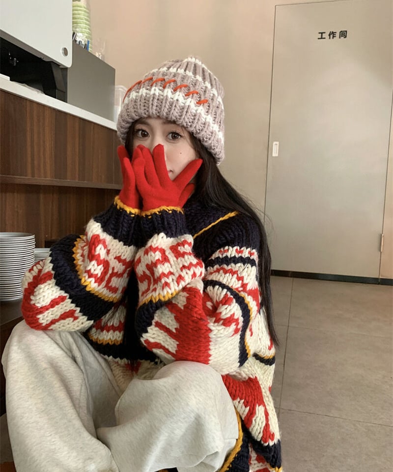 予約販売】カウチンジップニットカーディガン | KISHIKA