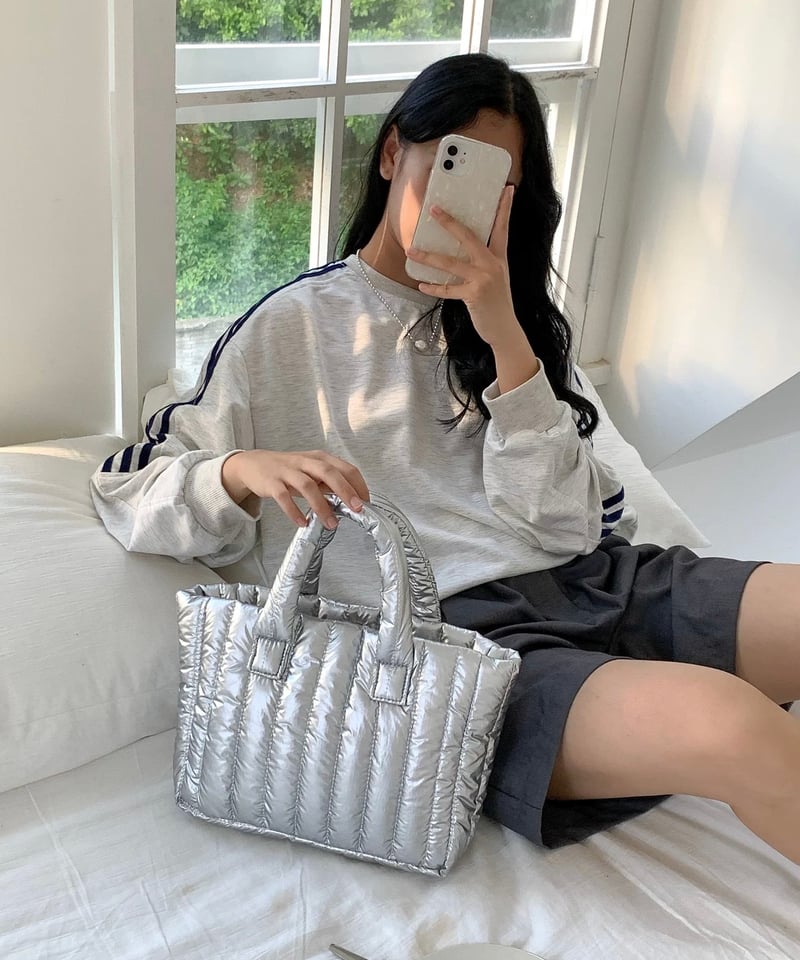 限定OFF【予約販売】キルティングミニトートバッグ | KISHIKA