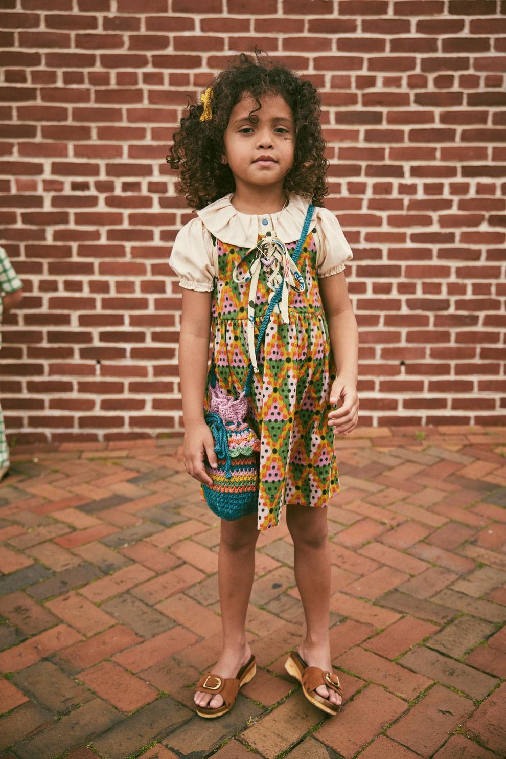 Misha&Puff】 Agatha Dress/ Hazy Lilac Harleqqui