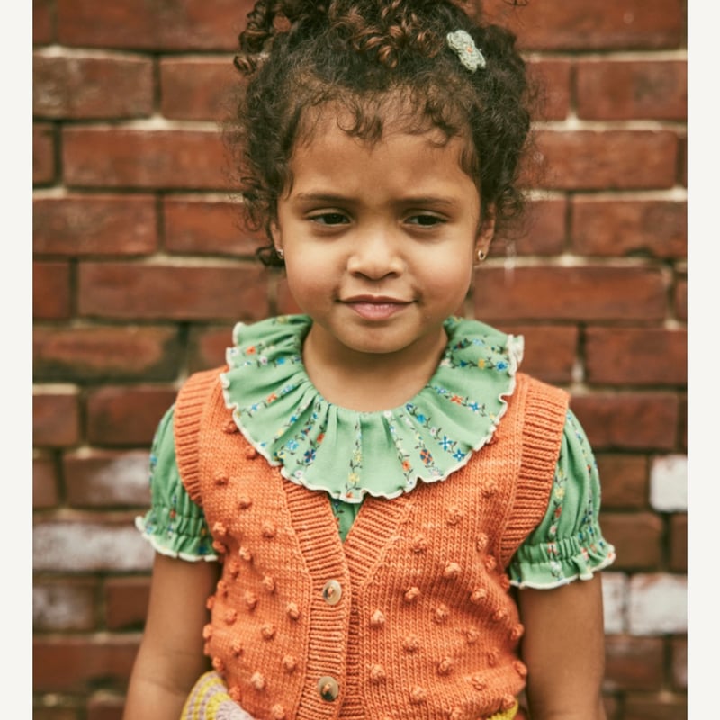 Misha&Puff】Auggie Popcorn Vest/ Gamberetto | M