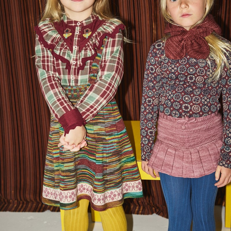 Misha&Puff】Skating Pond Skirt (Antique Rose) |