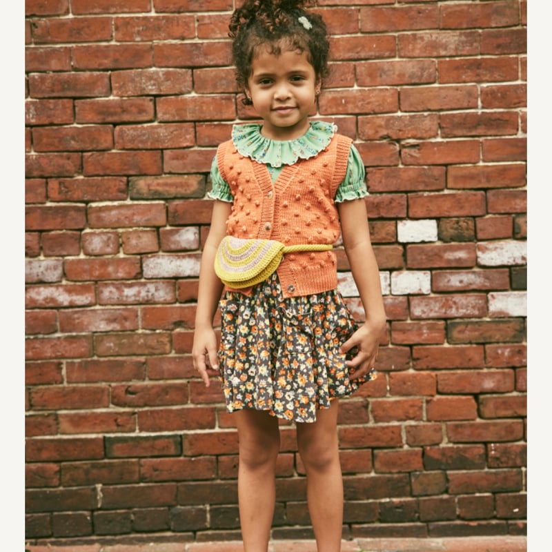 Misha&Puff】Auggie Popcorn Vest/ Gamberetto | M