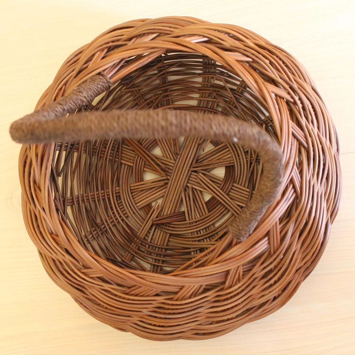 沖縄 わらび細工 ねじり手カゴ 國吉さん作 | BRILLANTE IL SUZUKI SALONE