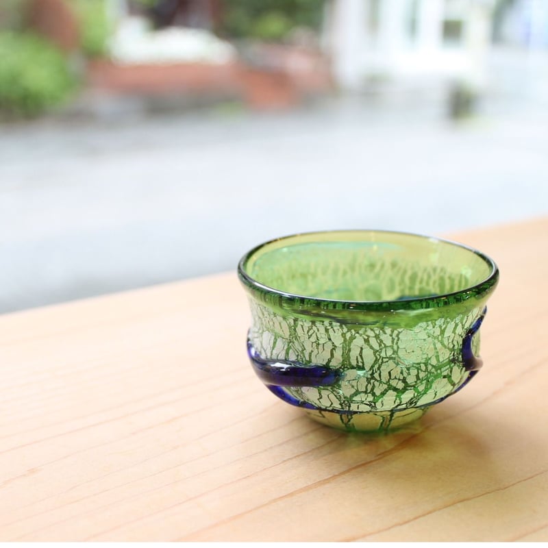 琉球ガラス 稲嶺盛吉 ぐい呑 土紋 | BRILLANTE IL SUZUKI SALONE