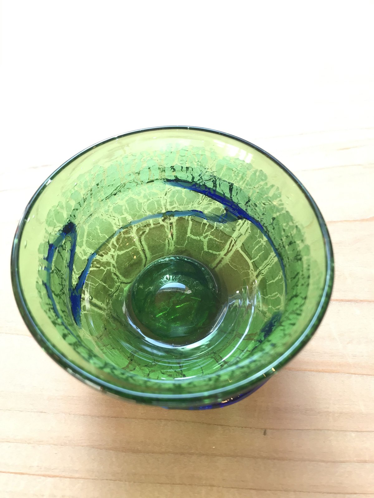 琉球ガラス 稲嶺盛吉 ぐい呑 土紋 | BRILLANTE IL SUZUKI SALONE