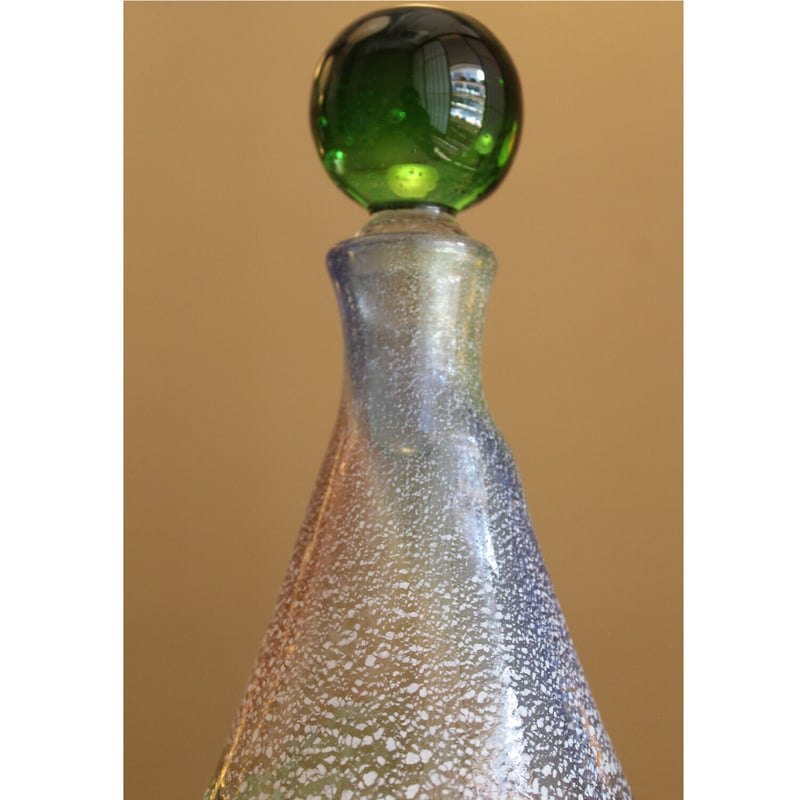 ≪送料無料≫オリジナル 沖縄 琉球ガラス 稲嶺盛吉氏 土紋ワイン