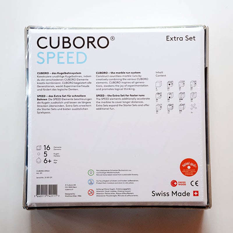 キュボロ追加セット》【5才〜】CUBORO Extra Set スピード | TOYS&GI