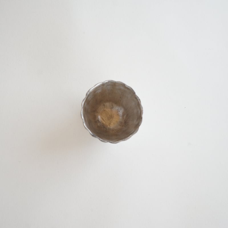 安藤雅信】銀彩輪花茶杯L | ギャルリ百草 online store