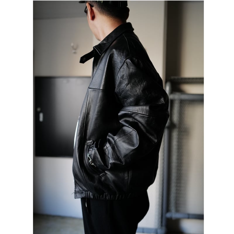 3月末お届け予定分_Fragments of Vintage Leather_Zip-up J
