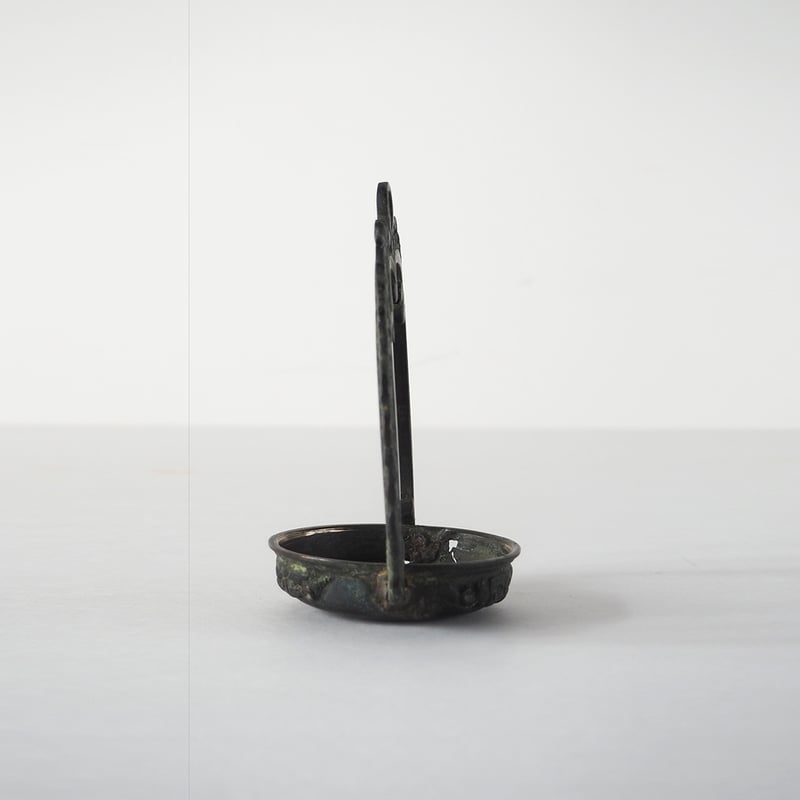 no613 銅の燭台 | 古道具店 呱々