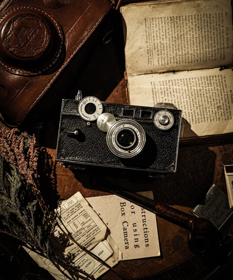 レザーケース付き Argus C3 from 1930's - 1960's [Film c