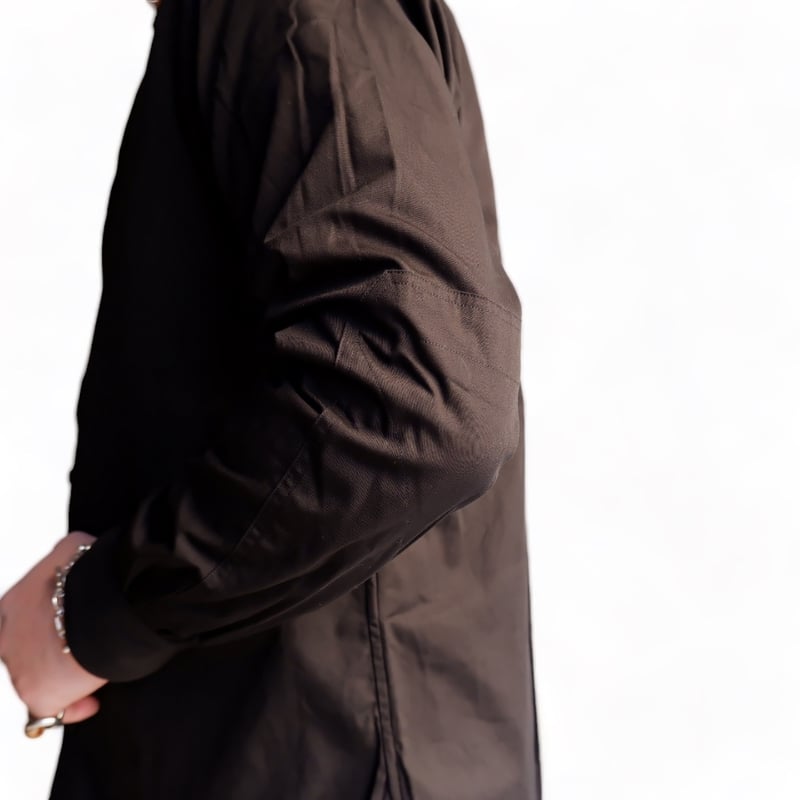 BRU NA BOINNE (ブルーナボイン)/くしゅっとSPシャツ2号/ブラック | TOR