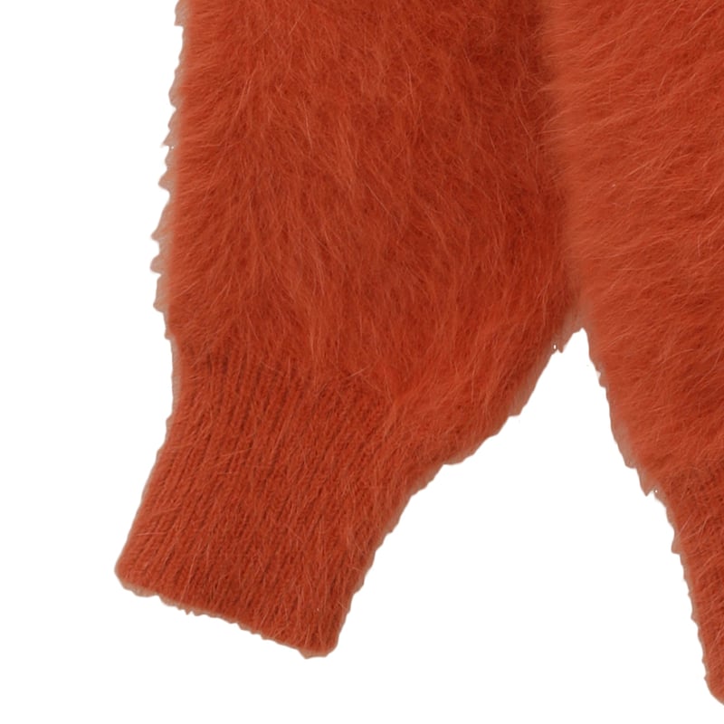 CLANE | BULKY SLEEVE ANGORA KNIT TOPS | ABIENTO