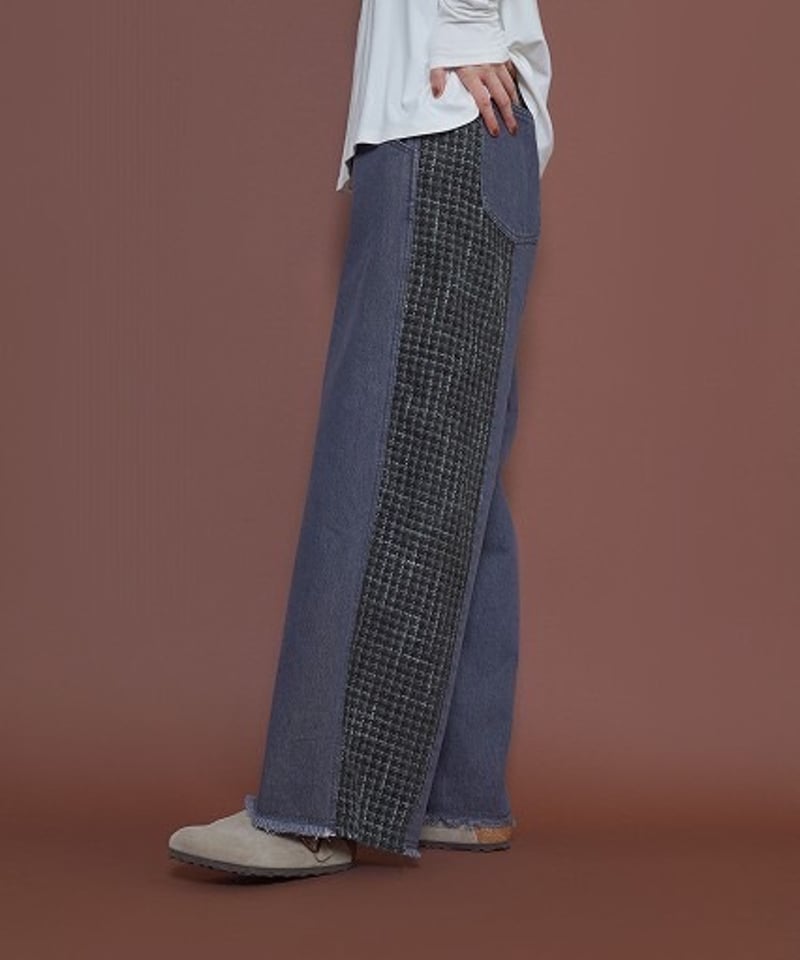 CYAN tokyo シアントーキョー 25秋冬ご予約】 ツイードコンビワイド