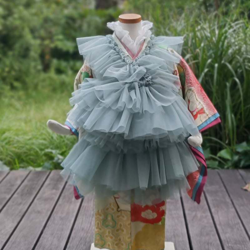 遊べるチュール被布タイプエプロン | 藤代工房