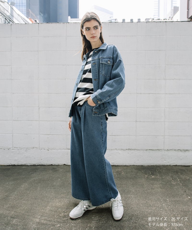 ソフトデニムパンツ【WCJ-TA-006BLU】 | WCJ OFFICIAL WEB STORE